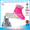 PVC jelly two-color winter cotton-padded shoes molds